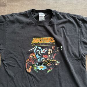 Vintage Masters Of The Universe MOTU He Man Skeletor Shirt Large Delta Pro Rare